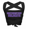 Northwestern Wildcats Black Multi Way Bandeau Top