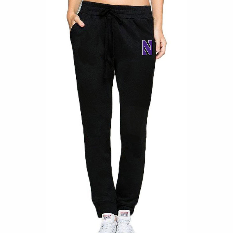 Northwestern Wildcats Black Joggers