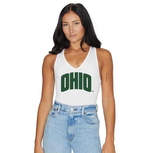 Ohio University Bobcats Black Waist Leggings