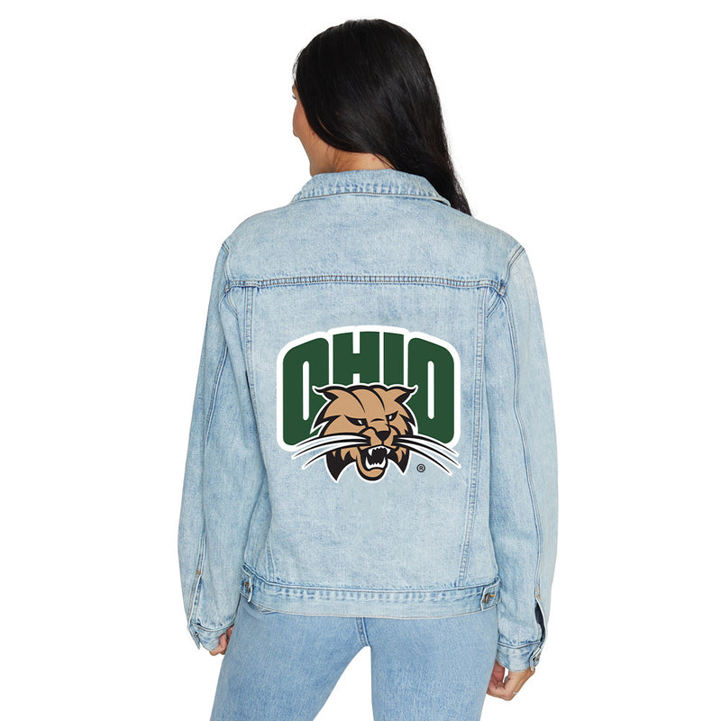 Ohio Bobcats Logo Denim Jacket