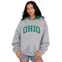 Ohio Bobcats Polka Dot Hoodie