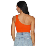 Syracuse Orange One Shoulder Top