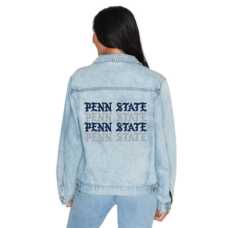 Penn State Gothic Denim Jacket