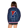 Penn Satin Letterman Bomber Jacket