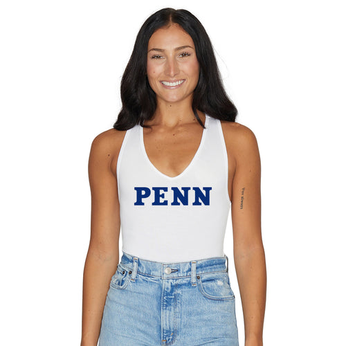 Penn White Bodysuit