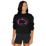 Penn State Pink & Black Crewneck