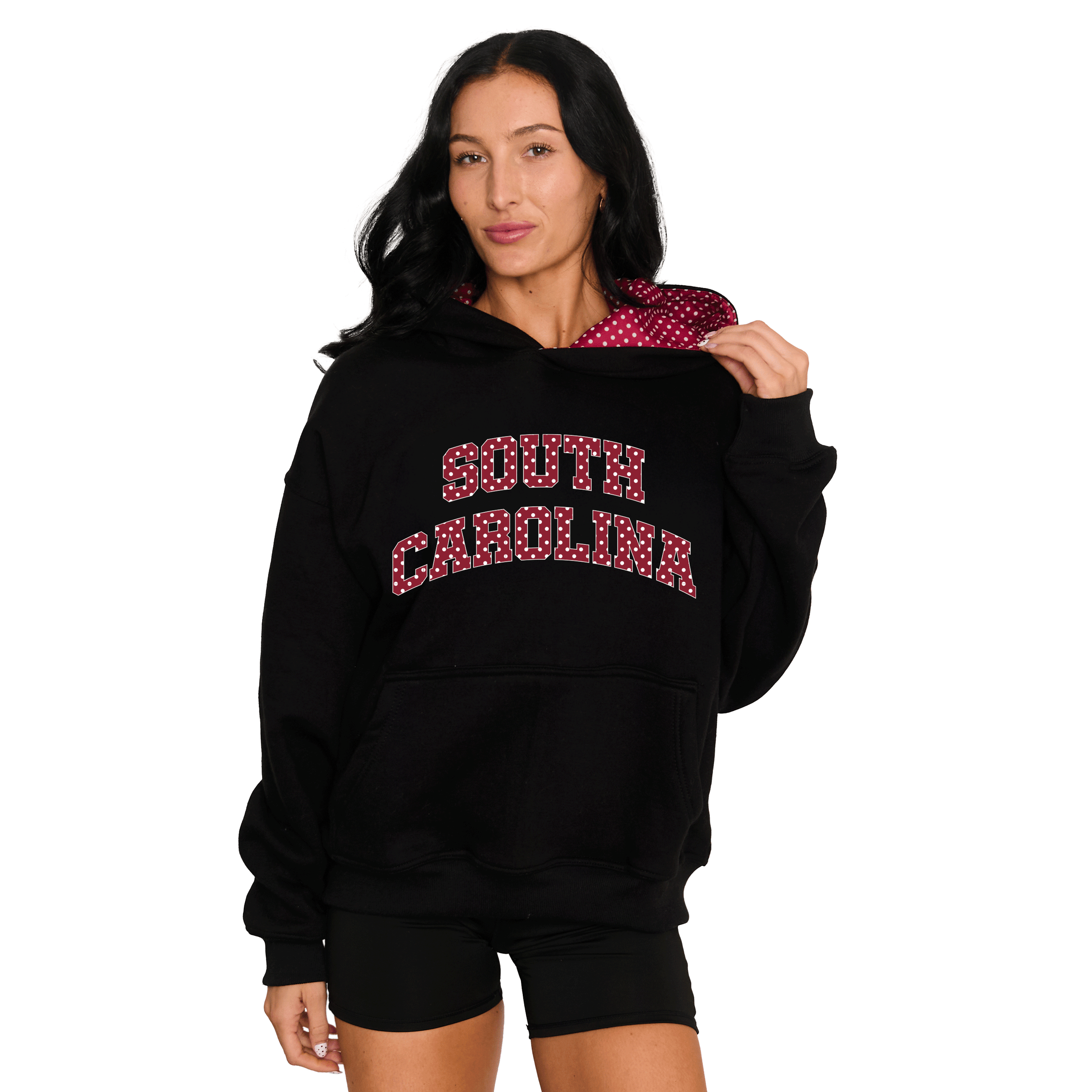 South Carolina Gamecocks Polka Dot Hoodie