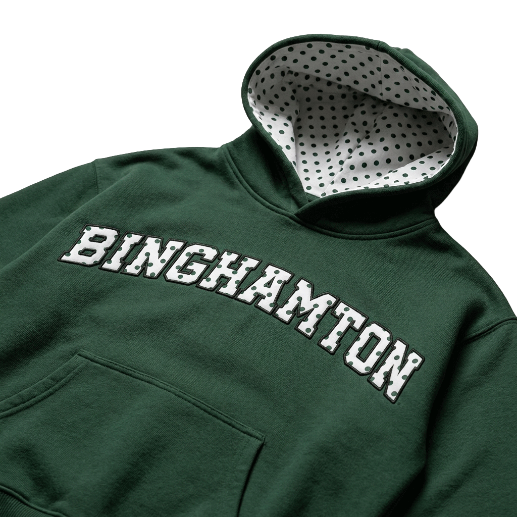 Binghamton Polka Dot Hoodie