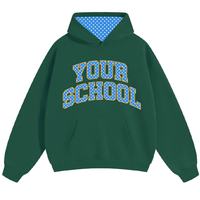 Custom College Polka Dot Hoodie