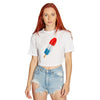 Popsicle Crop Tee