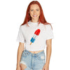 Popsicle Crop Tee