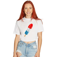 Popsicle Crop Tee