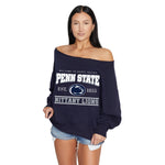 Penn State Off the Shoulder Sweatshirt