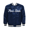 Penn State Satin Letterman Bomber Jacket