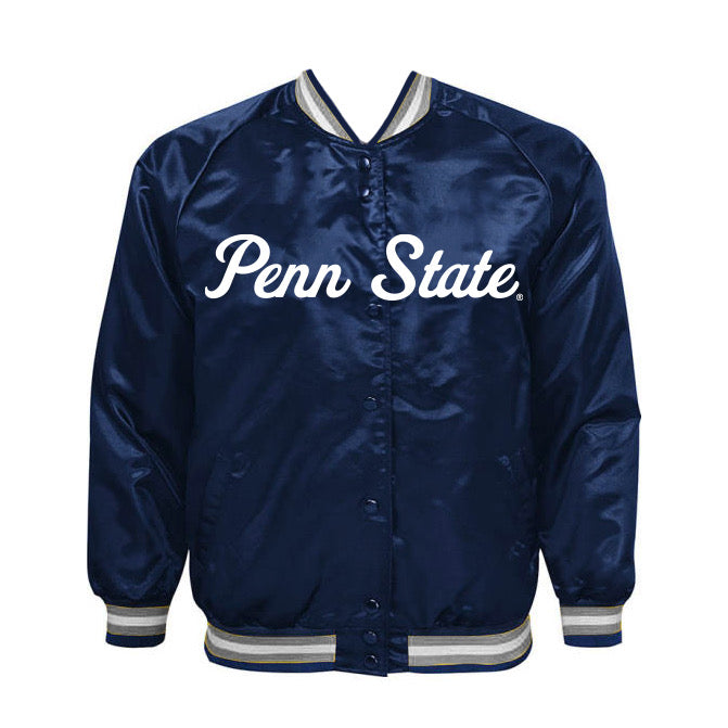 Penn State Satin Bomber Jacket