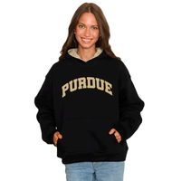 Purdue Gingham Hoodie