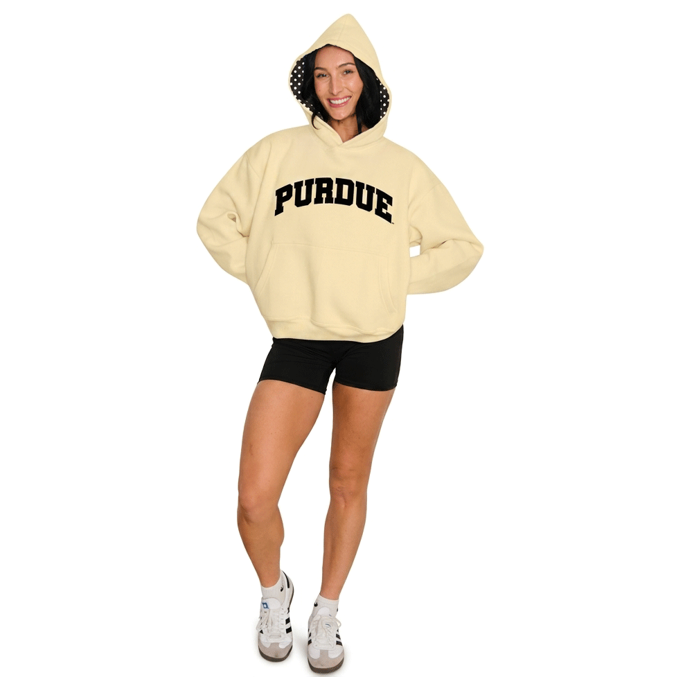Purdue Polka Dot Hoodie