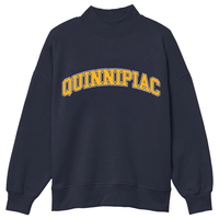 Quinnipiac Mock Neck Sweatshirt