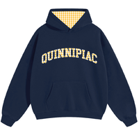 Quinnipiac Gingham Hoodie
