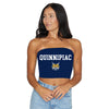 Quinnipiac Navy Tube Top