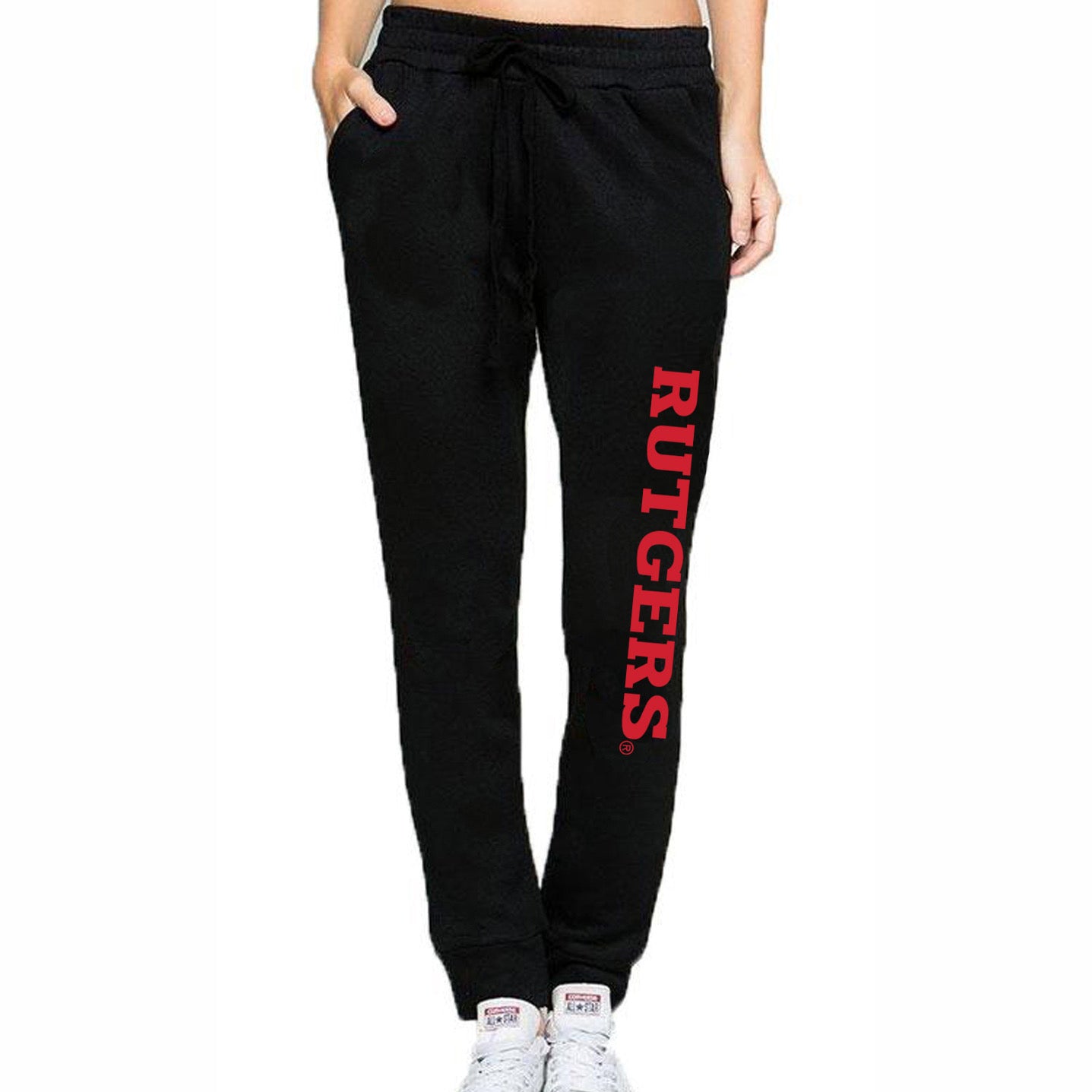 Rutgers Black Joggers