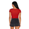 Iowa State Red Babydoll Tee