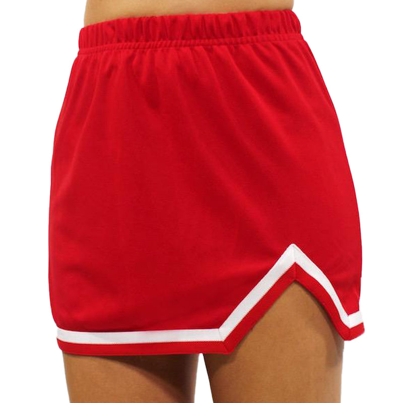 Red & White V-Cut Tailgate Skirt