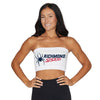 Richmond Spiders White Bandeau Top