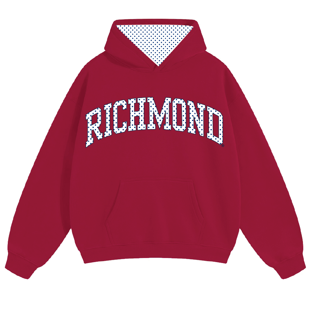 Richmond Spiders Polka Dot Hoodie