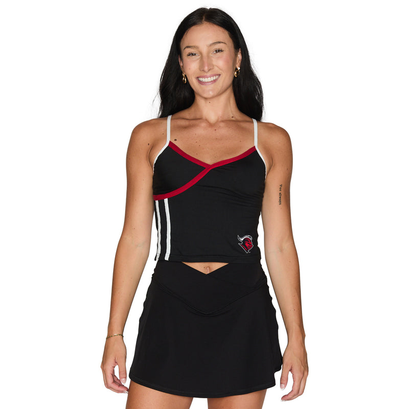 Rutgers Contrast Spaghetti Tank