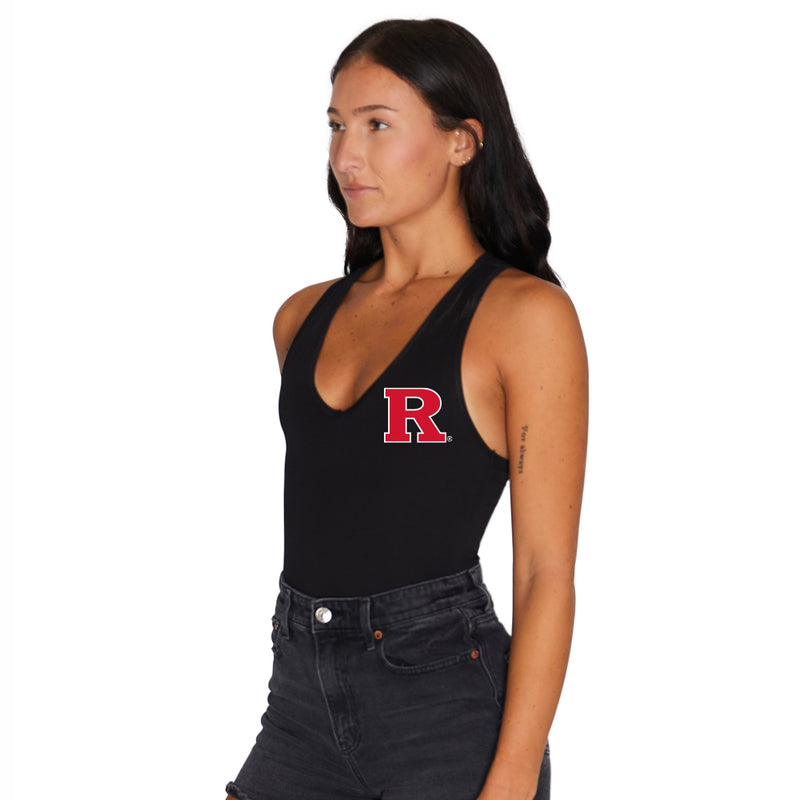 Rutgers Black Bodysuit