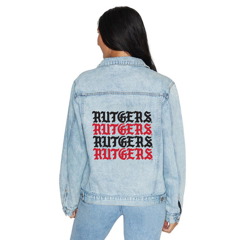 Rutgers Gothic Denim Jacket