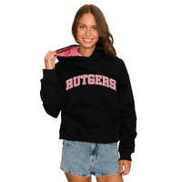Rutgers Gingham Hoodie