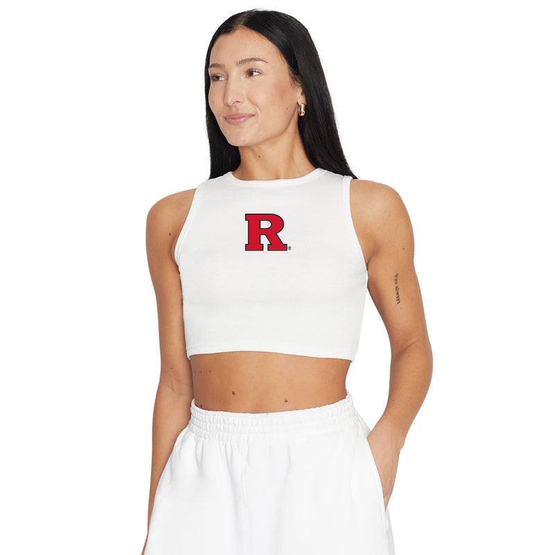 Rutgers Touchdown Ribbed Tank