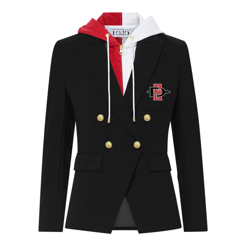 San Diego State Aztecs Hooded Blazer Jacket