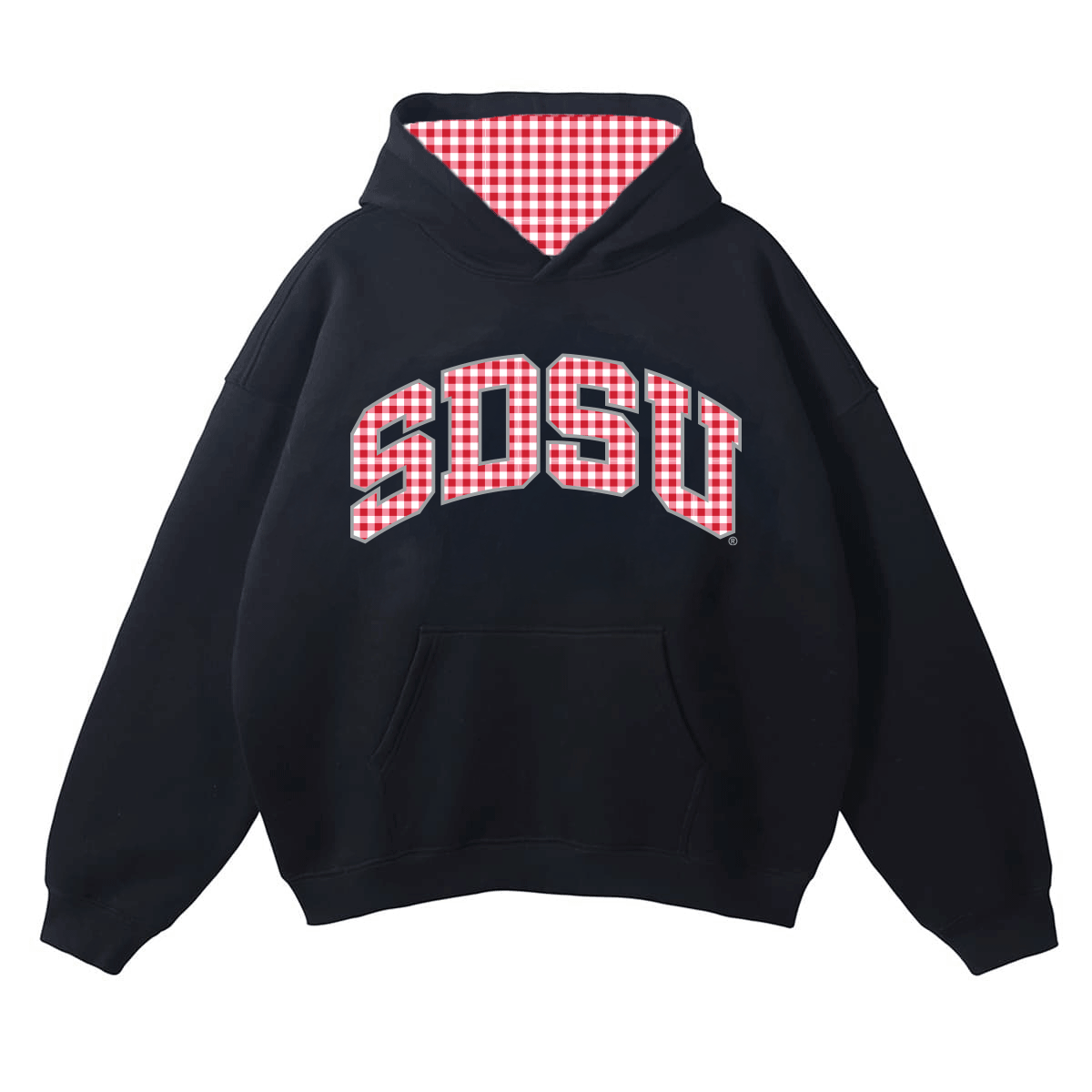 San Diego State Aztecs Gingham Hoodie