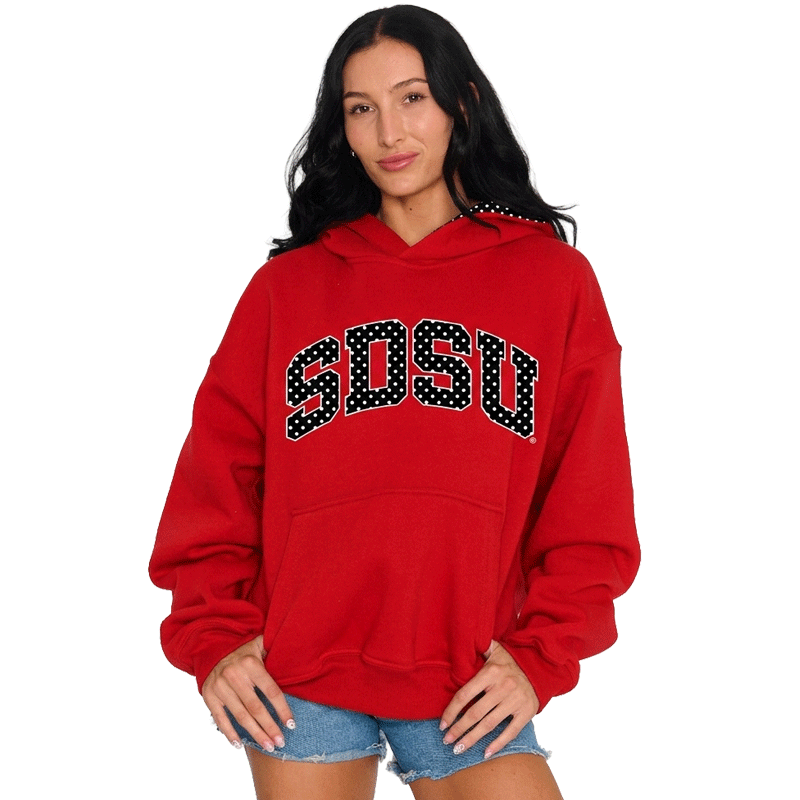 San Diego State Aztecs Polka Dot Hoodie