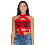 San Diego State Aztecs Red Multi Way Bandeau