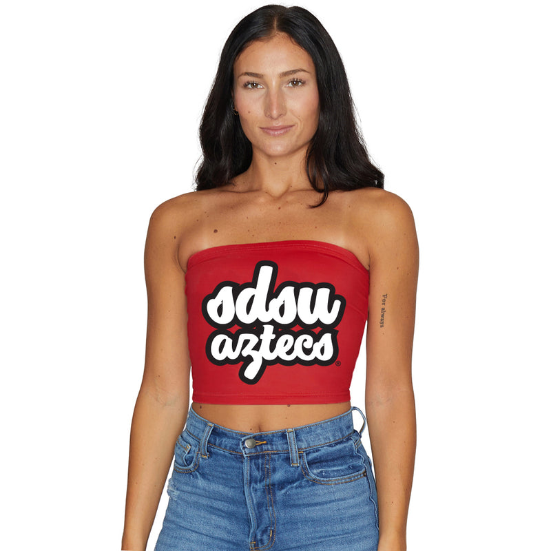 San Diego State Aztecs Red Tube Top