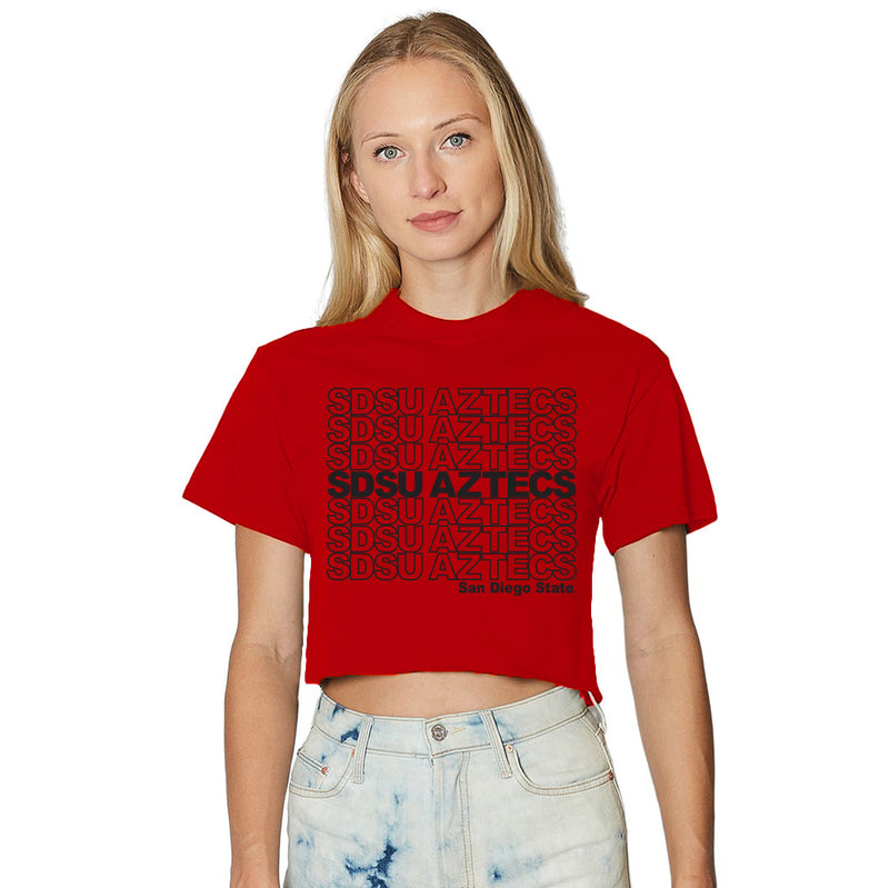 San Diego State Aztecs Repeat Red Tee