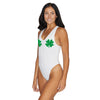 Shake Your Shamrocks White Bodysuit