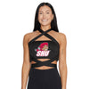 Sacred Heart Pioneers Black Multi Way Bandeau Top