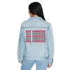 Sacred Heart Pioneers Gothic Denim Jacket