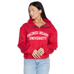 Sacred Heart Pioneers Quarter Zip Sweatshirt