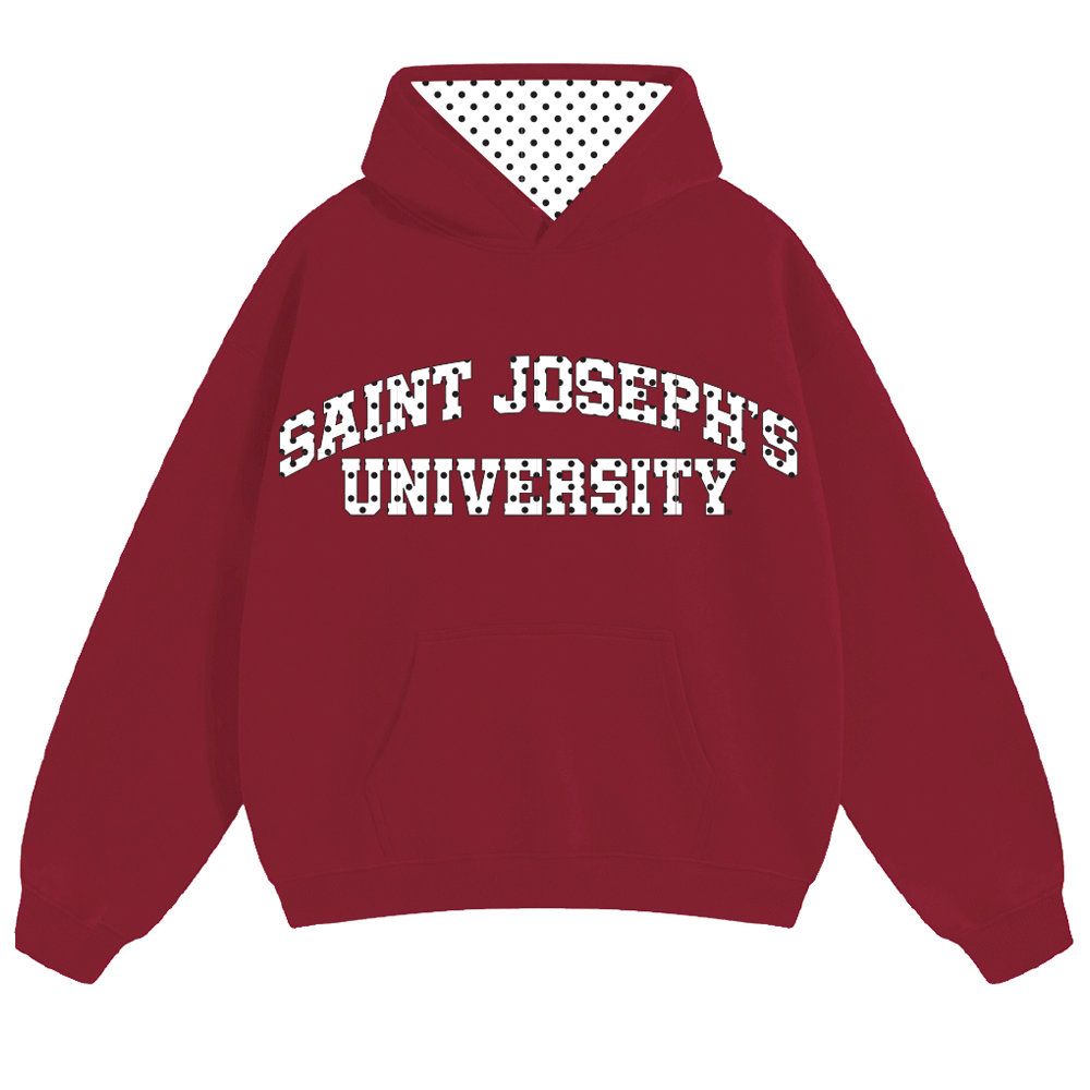 Saint Joseph's Hawks Polka Dot Hoodie