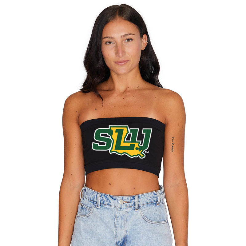 Southeastern Louisiana Lions Black Bandeau Top