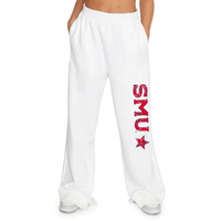 SMU Mustangs Bandana Flare Sweatpants
