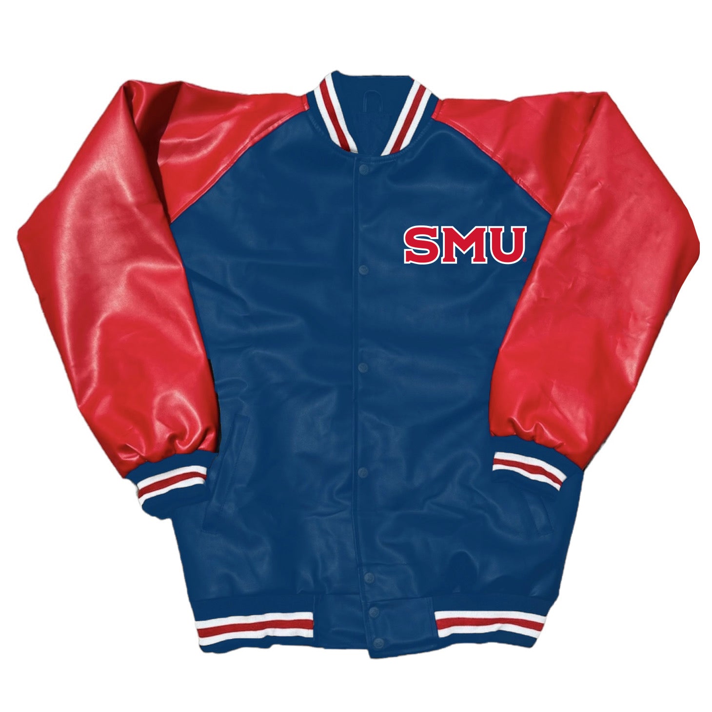 SMU Mustangs Varsity Letterman Jacket – lojobands