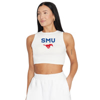 SMU Mustangs Touchdown Ribbed Tank