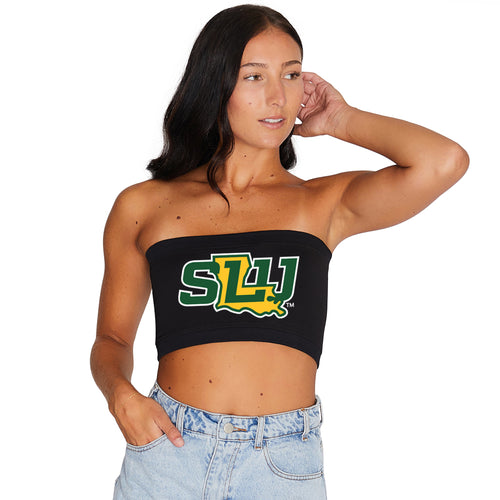 Southeastern Louisiana Lions Black Bandeau Top